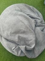 Grote zitzak taupe/beige Loungepug, Huis en Inrichting, Zitzakken, Ophalen of Verzenden, Zo goed als nieuw, Beige