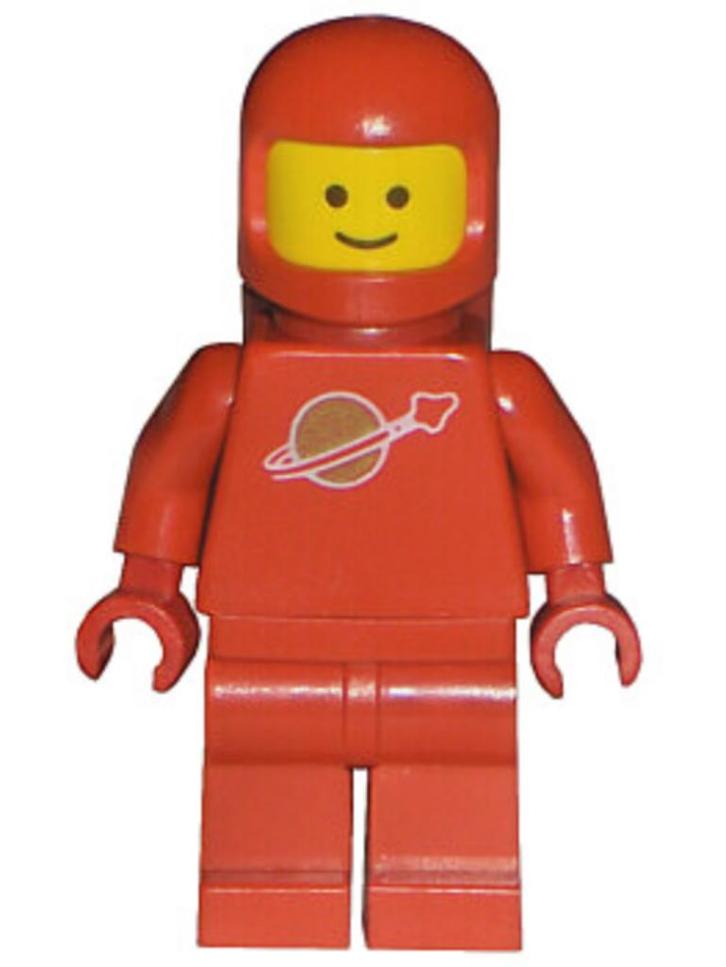 Lego Space Classic Space Minifig Rood SP005, Kinderen en Baby's, Speelgoed | Duplo en Lego, Gebruikt, Lego, Complete set, Ophalen of Verzenden