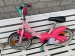 Kleuter fietsje, roze, 14" inch., Fietsen en Brommers, Minder dan 16 inch, Zo goed als nieuw, Ophalen