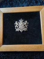Mooi ingelijst Nederlands wapenschildje!, Ophalen of Verzenden, Landmacht, Nederland, Embleem of Badge