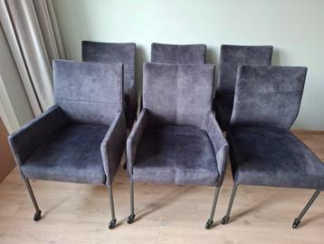 In.House Eetkamerstoelen GLENN 6 stuks beschikbaar voor biedingen