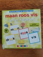Maan roos vis - letter kwartet - Zwijsen, Ophalen of Verzenden, Gebruikt