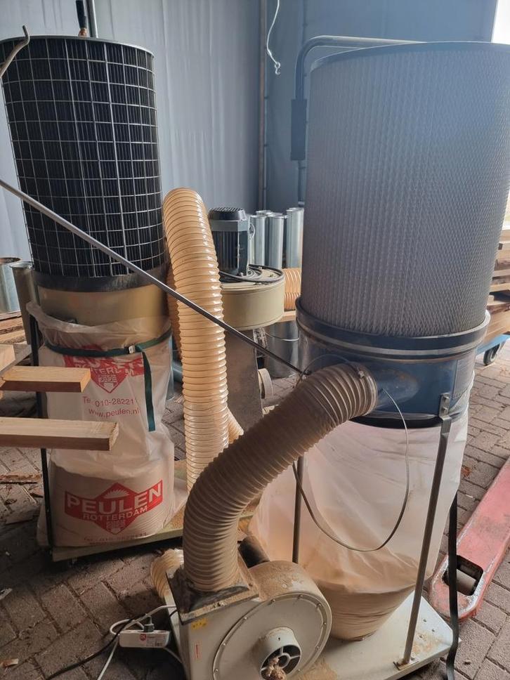 2x Stofafzuiging - 220V & Krachtstroom - Goedwerkend, Doe-het-zelf en Verbouw, Ventilatie en Afzuiging, Ophalen of Verzenden