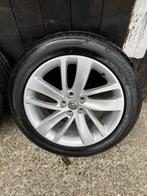 5x105 Opel mokka velgen zomer set 18”  6mm continental, 18 inch, Banden en Velgen, Niet ingevuld, Personenwagen