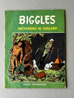 Eerste druk Biggles - Ontvoering in Thailand, Boeken, Eén stripboek, Ophalen of Verzenden, Gelezen