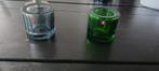 Iittala Kivi Marimekko waxinelichthouders, Ophalen of Verzenden, Zo goed als nieuw, Minder dan 25 cm, Overige materialen