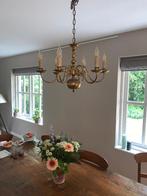 Kroonluchter koper 6-armig, Ophalen of Verzenden, Gebruikt, Metaal, Klassiek