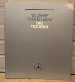 100 Jahre Daimler-Benz Techniek Boek, Boeken, Ophalen of Verzenden, Zo goed als nieuw, Mercedes
