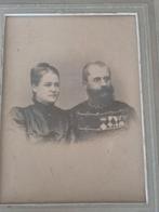 Antieke grote foto Nederlandse leger officier militair 1900, Ophalen of Verzenden, X, Foto of Poster, Nederland