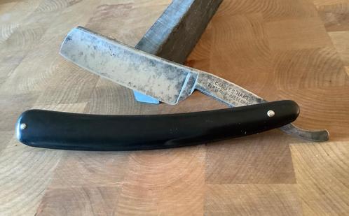 Antiek zwaar 7/8 scheermes Charles Hake Solingen ca. 1900, Antiek en Kunst, Antiek | Gereedschap en Instrumenten, Ophalen of Verzenden