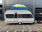 Hobby De Luxe 460 UFE Zeer compleet, Caravans en Kamperen, Rondzit, Hobby, Schokbreker, Overige typen