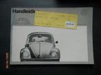 Handleiding div. VW oa Kever, Golf Cabrio, Bus T3, Type 3, Auto diversen, Handleidingen en Instructieboekjes, Ophalen of Verzenden