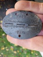 Ww2 ekm erkennungsmarke duits, Verzamelen, Ophalen of Verzenden, Duitsland, Embleem of Badge