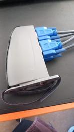 4 poorts VGA Switch met kabels, Audio, Tv en Foto, Ophalen, Gebruikt