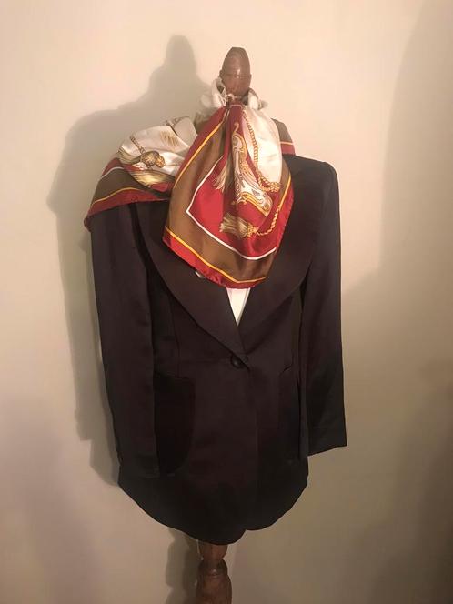 TARA JARMON JASJE DARK BROWN, Kleding | Dames, Jasjes, Kostuums en Pakken, Zo goed als nieuw, Jasje, Maat 36 (S), Bruin, Verzenden