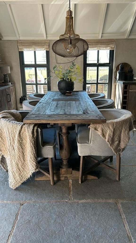 Kloostertafel/boerentafels landelijk sober., Antiek en Kunst, Antiek | Meubels | Tafels, Ophalen of Verzenden