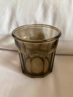Vintage Arcopal rookglas voorraadpot 500 ml, Glas, Pot, Bus of Blik, Ophalen of Verzenden, Zo goed als nieuw