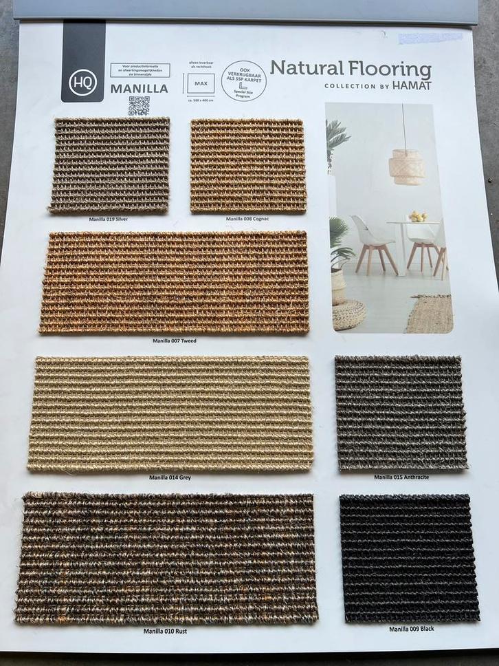 Sisal natuurtapijt trap stoffering – stijlvol & duurzaam, Huis en Inrichting, Stoffering | Tapijten en Kleden, Zo goed als nieuw