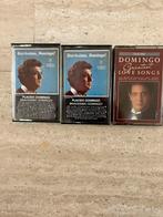 Placido Domingo 3 cassettebandjes, Cd's en Dvd's, Cassettebandjes, Ophalen of Verzenden, Zo goed als nieuw, Overige genres, 2 t/m 25 bandjes
