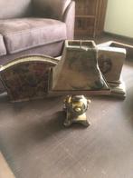 Kaars in lamp model op voet, Ophalen of Verzenden, Overige materialen