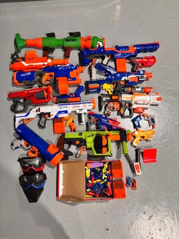 Nerf collectie! beschikbaar voor biedingen