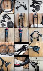 Mtb mountainbike onderdelen fox demper xt remset wielset ext, Fietsen en Brommers, Fietsonderdelen, Ophalen of Verzenden, Zo goed als nieuw