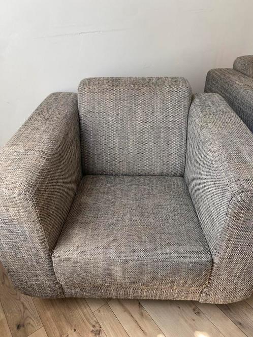 Draai fauteuil 1 stuk, Huis en Inrichting, Fauteuils, Gebruikt, Stof, 75 tot 100 cm, 75 tot 100 cm, Ophalen