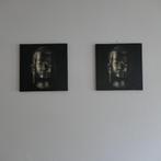 Buddha duo foto, Huis en Inrichting, Woonaccessoires | Schilderijen, Tekeningen en Foto's, Minder dan 50 cm, Nieuw, Foto of Poster