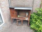 Konijnenhok gratis, Dieren en Toebehoren, Knaagdieren en Konijnen | Hokken en Kooien, Ophalen, 90 cm of meer, Konijn, Hok