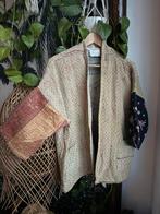 One of a kind By-bar antic Kantha jasje vest kimono one size, Kleding | Dames, Maat 38/40 (M), Overige kleuren, By-bar, Ophalen of Verzenden