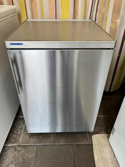 Liebherr: RVS Koelkastje - Met Vriesvak - Werkt Goed, Huis en Inrichting, Keuken | Keukenelementen, Gebruikt, Minder dan 100 cm