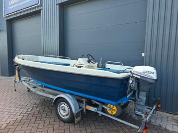 Leuke Nicky 420 + Selva 9,9PK (Yamaha)  beschikbaar voor biedingen