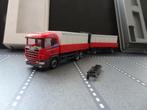 268 herpa scania 4 serie stenen combi bouw kraan 1:87 truck, Hobby en Vrije tijd, Modelauto's | 1:87, Ophalen of Verzenden, Nieuw