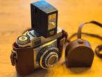 Zeiss ikon contina analoge camera met toebehoren, Ophalen of Verzenden, Zo goed als nieuw, Compact, Overige Merken