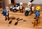 Playmobil politieset! Politiemotor, Squad, politiehond!, Ophalen of Verzenden