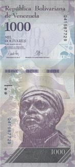Venezuela bankbiljet 1000 Bolivares 2017 UNC, Pick 95b, Ophalen of Verzenden, Zuid-Amerika, Los biljet