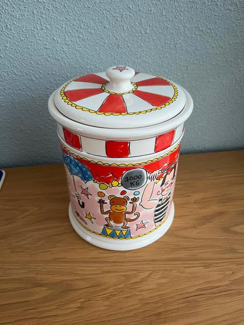 ☆ ⭑ Blond Amsterdam circus ~ snoeppot / koekjespot ⭑ ☆, Huis en Inrichting, Keuken | Servies, Nieuw, Blond Amsterdam, Aardewerk