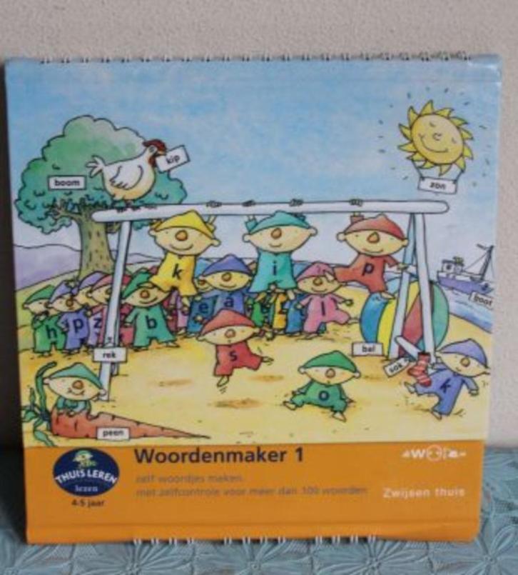 Woordenmaker 1 - Zwijsen Thuis, Boeken, Kinderboeken | Jeugd | onder 10 jaar, Zo goed als nieuw, Non-fictie, Ophalen of Verzenden