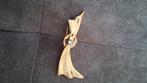 Vintage Gouden Broche met Strass, Gebruikt, Minder dan 4 cm, Ophalen of Verzenden, Goud