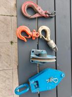 Katrol en hijs haken, Ophalen