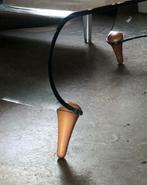 Fiam Italia Tango salontafel zeldzaam!, Ophalen, 50 tot 100 cm, Glas, Minder dan 50 cm