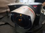 T.k. Samsung NX100 met fish eye 7.5 mm en zoomlens, Ophalen of Verzenden, Gebruikt, Samsung