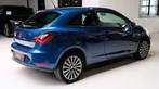 Seat Ibiza SC 1.2 EcoTSI FR Connect 90PK|Navi|Carplay|Led, Auto's, Seat, Voorwielaandrijving, Gebruikt, Blauw, Leder en Stof