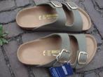 GRATIS VERZENDEN NIEUWE GROENE KHAKI BIRKENSTOCKS MT 37, Slippers, Verzenden, Nieuw, Birkenstock Arizona 37