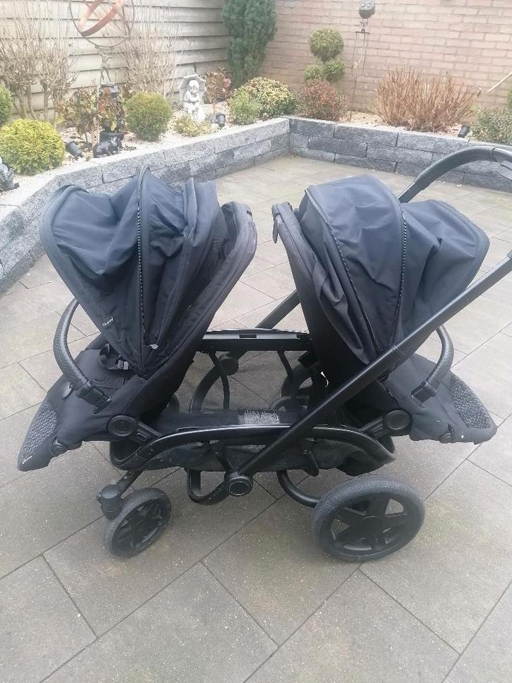 Quinny Hubb Duo Kinderwagen, Zwart., Kinderen en Baby's, Kinderwagens en Combinaties, Zo goed als nieuw, Combiwagen, Quinny, Duowagen