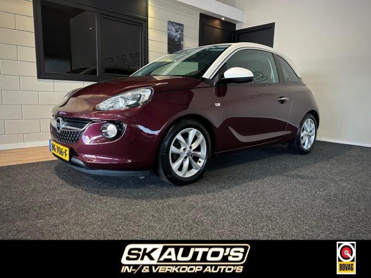Opel ADAM 1.0 TURBO JAM RIJKLAAR l AIRCO l CRUISE l LMV l, Auto's, Opel, Bedrijf, ADAM, ABS, Airbags, Airconditioning, Bluetooth