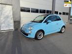 Fiat 500 C 0.9 TwinAir Lounge I Cabrio I Airco I Leer I, Auto's, Fiat, Euro 5, 86 pk, Gebruikt, Zwart