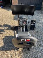 F1 Stoel compleet, GameSeat Pro Series – F1/Rally/Racestoel,, Ophalen, Gebruikt, 1 speler, Racen en Vliegen