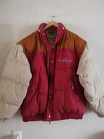 Vintage dons jas unisex oversized, Kleding | Dames, Jassen | Winter, Verzenden, Zo goed als nieuw, Maat 46/48 (XL) of groter