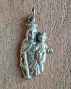 Maria met Kind zilverkleurige hanger, Ophalen of Verzenden, Gebruikt, Sieraad, Christendom | Katholiek